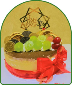 Bánh kem Tiramisu trái cây size 20