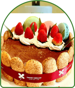 Bánh kem Tiramisu socola size 20