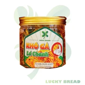 Khô Gà Lá Chanh 150g – Cay nhẹ, thơm lá chanh, sợi mềm dai