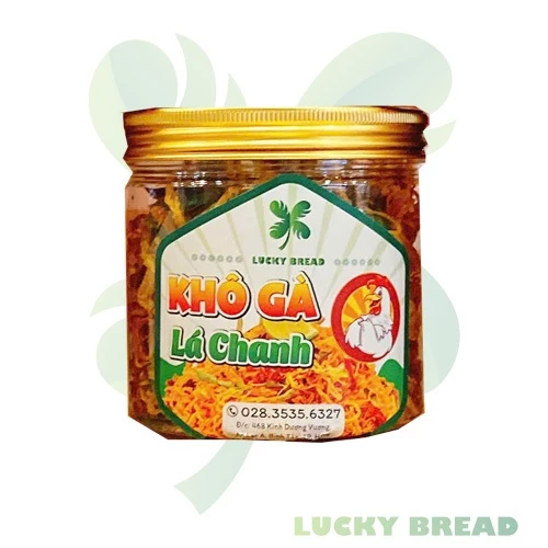 Khô Gà Lá Chanh 150g – Cay nhẹ, thơm lá chanh, sợi mềm dai- shopee H1
